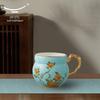 Yongfengyuan Furenci West Lake Blue Ceramic Mug