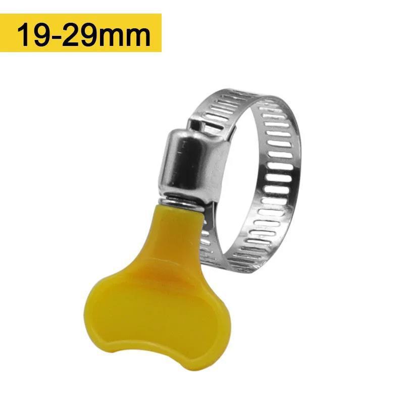 Stainless Steel Hose Clamp Set American Style Adjustable Pipe Water Gas Tube Fixing