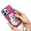 JAUCASE For iPhone 15 Pro Case Compatible with MagSafe PC+TPU Phone Cover Cartoon Cat