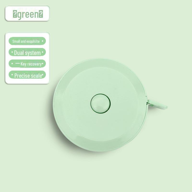 Metro a nastro morbido portatile in stile nordico da 1,5 m - Ideale per studenti e misurazioni di indumenti (Gamba, Vita, Torace).