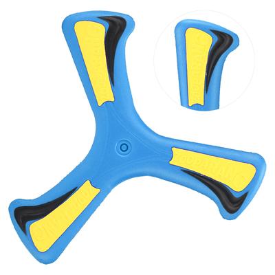 3 Blade Throw Catch Toy Flying Toy for Kids Outdoor ParentChild Interactive Game(Blue )