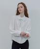 LE STUDIO Crinkle Tie Set Blouse_Ivory