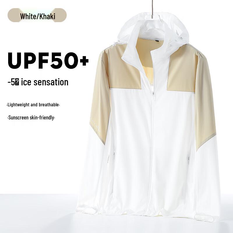 

JOHLIN DREAM Couple s Color-Block UPF50+ Sun Hoodie 3XL