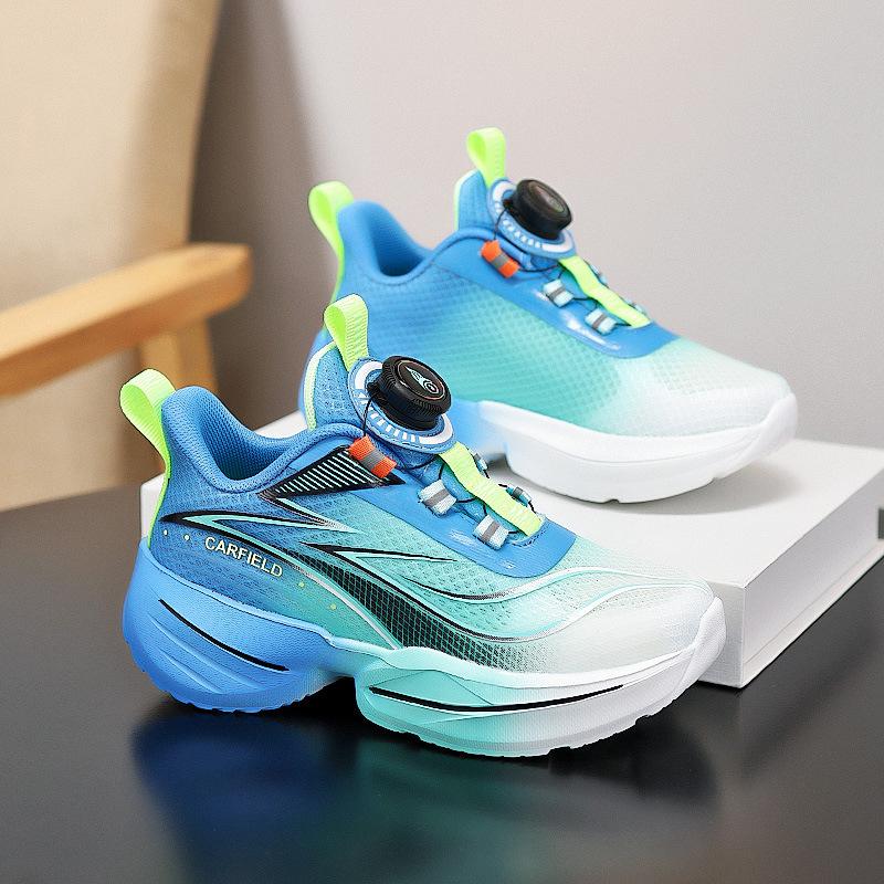 Girls basketball shoes 2025 new summer children's dad shoes mesh girls running shoes boys sports shoes