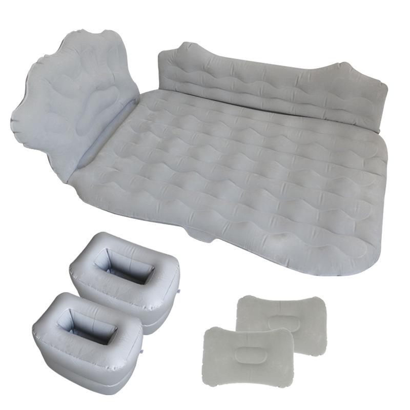 Inflatable Car Mattress for SUV and Sedan - Folding Travel Bed for Sleep and Self-Driving Tours