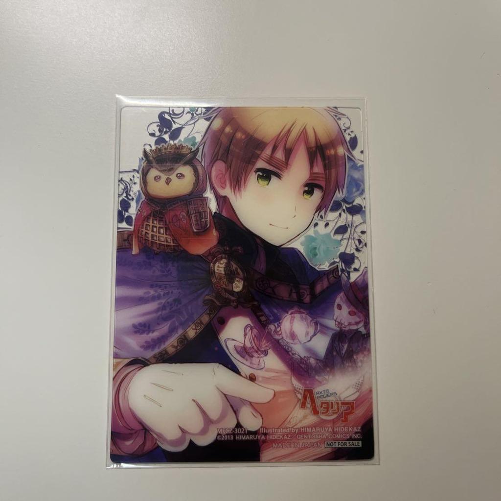 [USED] Hetalia UK Card CD Bonus