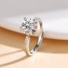 Stylish Moissanite Imitation Bull Head Ring: Trendy, Versatile, and Unique Design for Women.