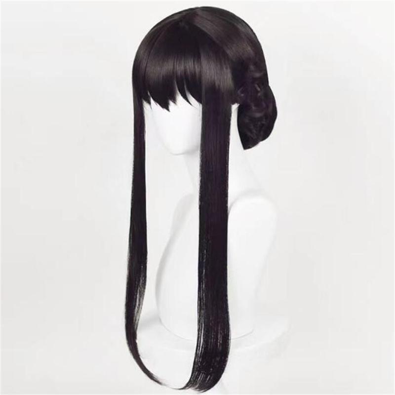 Perucă Cosplay Yor Forger SPYXFAMILY Peruci Păr Sintetic Rezistent la Căldură + Calotă Perucă + Bandă de Păr + Cercei + Accesorii Armă