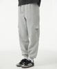 URBANAGE Cargo Jogger Sweatpants_Melange Grey