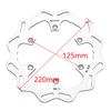 Motorcycle 260MM 220MM Front Rear Brake Disc Rotor Disk For XC SX SXF TPI Six Days KTM EXC EXCF For Husqvarna TC FX TX FE TE FC