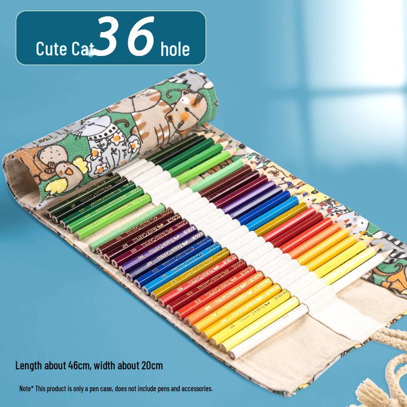 Large Capacity Dirt-Resistant Pencil Case - Stylish & Portable for Primary School and Art Supplies