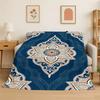 Luxus Persisch Truthahn Retro Flanell Decke Weiche Überwurfdecke für Schlafzimmer Wohnzimmer Bett Reise Camping Picknick Nickerchen Abdeckung Geschenk