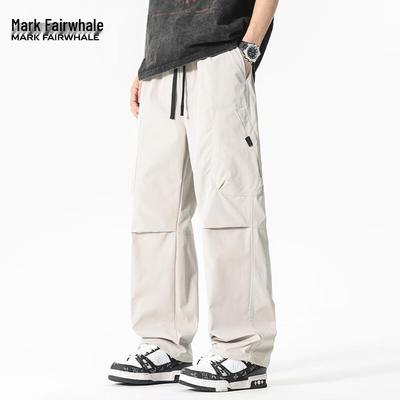 Mark Fairwhale Men's Loose-Fit Straight-Leg Cargo Pants