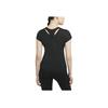 Nike Breathe Casual Sports Breathable Round Neck Short Sleeve T-Shirt Women Tops Black CZ9611-010