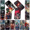 Justice League DC Comics Super Hero Phone Cover for Xiaomi Redmi Note 13 14 ProPlus A4 A3 Pro Plus 13C Pro+ Note13 Note14 Case