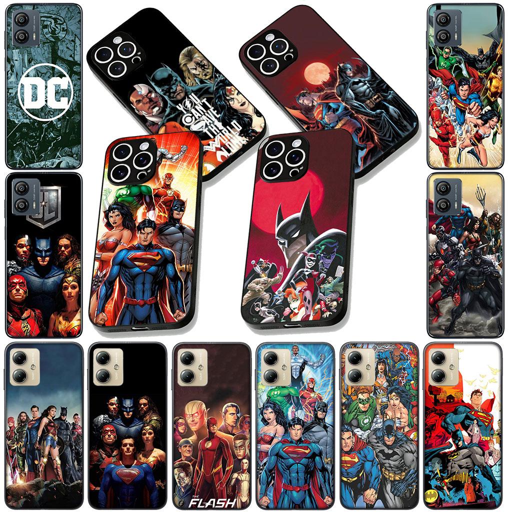 Justice League DC Comics Super Hero Phone Cover for Xiaomi Redmi Note 13 14 ProPlus A4 A3 Pro Plus 13C Pro+ Note13 Note14 Case