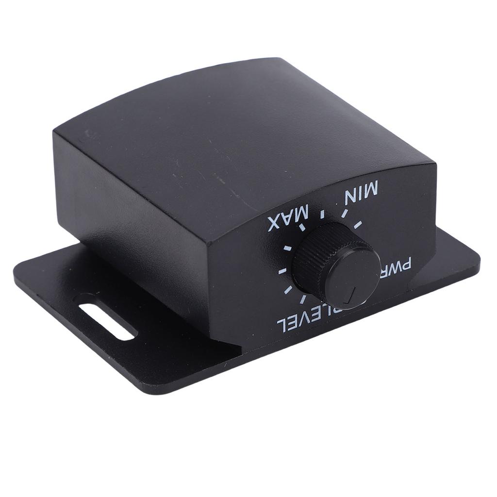 Bass Control Knob 6 Pin Subwoofer Volume Controller with 13ft Extension Cord Compatible with Most Car Amplifier Black