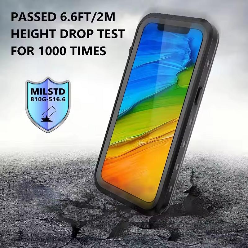 IP68 Waterproof Case For iPhone 17 16 14 11 15 Pro Max 13 12 Mini X XR Full Protection Heavy Duty Shockproof Covers 5