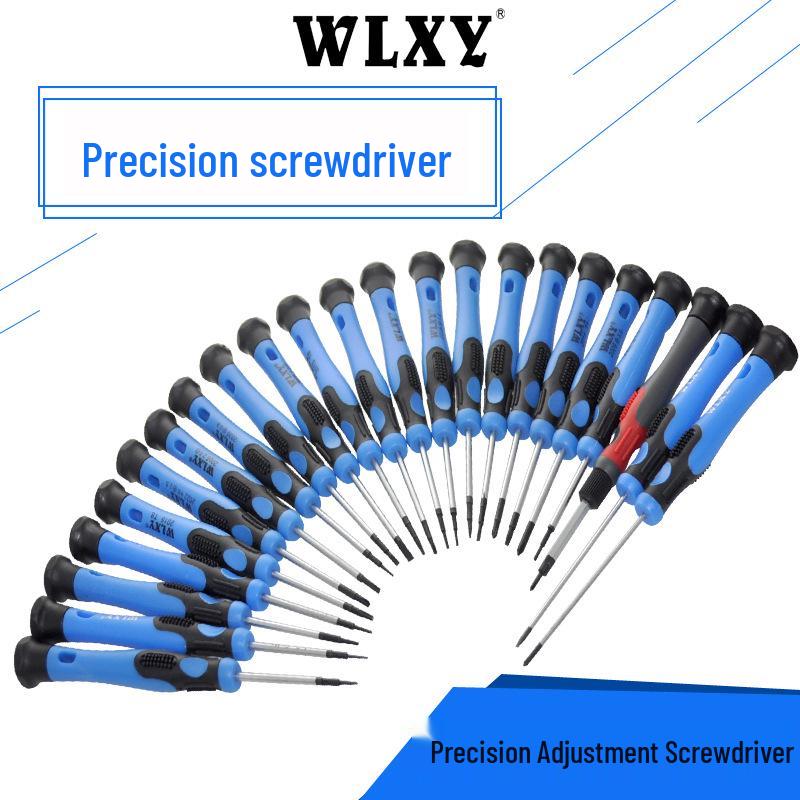 

Precision Phillips & Slotted Screwdriver Set for Watches, Glasses, Mobile Phones, and Laptops Precision Screwdriver WL2013 (T6 Torx)