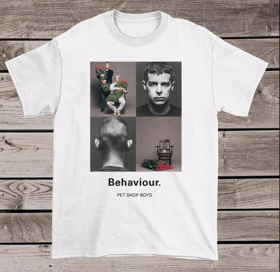 Behaviour Album by Pet Shop Boys T-shirt S-5XL XXL