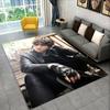 Famous B-BTS Jeon Jung Kook JK Kpop Non-Slip Area Rug for Living Room,Bedroom,Playroom,Carpet Floor Mat Home Decor Rug Kids Room