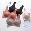 Women S Wireless Push Up Sexy Lace Seamless Sports Bra