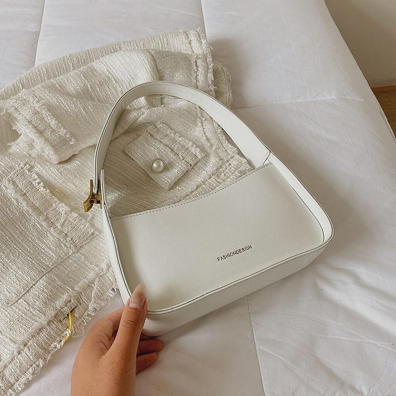 Fashion Versatile Ins Style European and American Style Small Bag Underarm Bag Shoulder Bag Retro Simple Mini Fashion Handbag