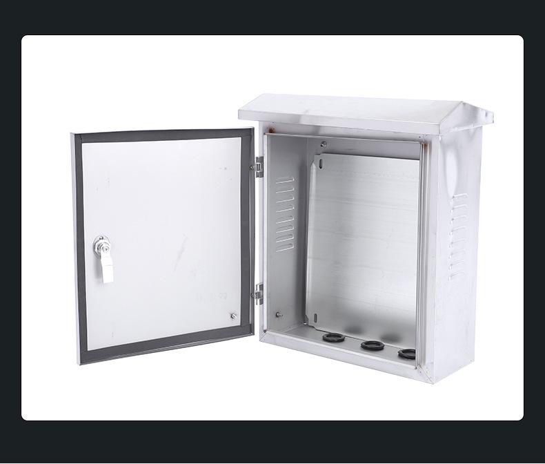 Stainless Steel Outdoor Waterproof Electric Distribution and Meter Box Set for Home Use