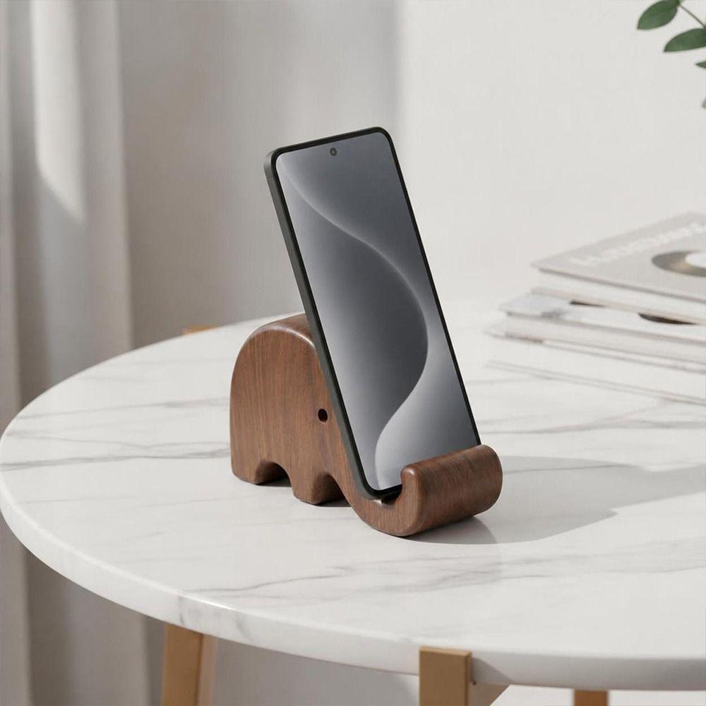 Portable Elephant Phone Stand Minimalist Style Ergonomic Stand Hands-Free Video Stand  Desktop Use