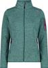 Куртка CMP Woman Fleece Jacket (3H14746) Куртка трикотажная меланжевая Fleece Jacket (3h14746-12et) agave-opale