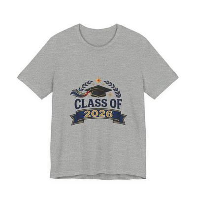 Klasse von 2026 T-Shirt | Abschluss-Shirt, Senior 2026 Shirt