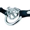 Hordható Chastity Lock férfi rövid CB zár fém pénisztorta kakasgyűrű szexjátékok Cuckol rozsdamentes acél rabszolga BDSM