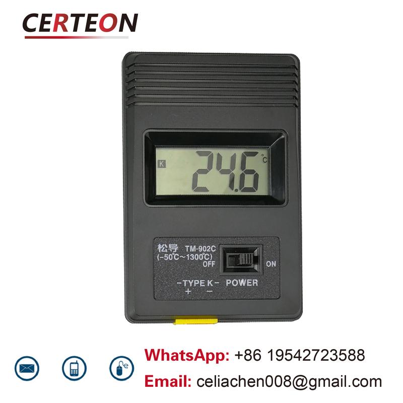 TM902C K-Type Thermocouple Thermometer Industrial Digital Display Temperature Meter High Temp Gauge for Oil Water Dyeing