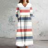 Women's Fashion Dress Spring V-neck Long Sleeve Dress