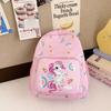 Trendy Design Basic Kids Backpack In Soft Colors Ideal For School And Use Everyday