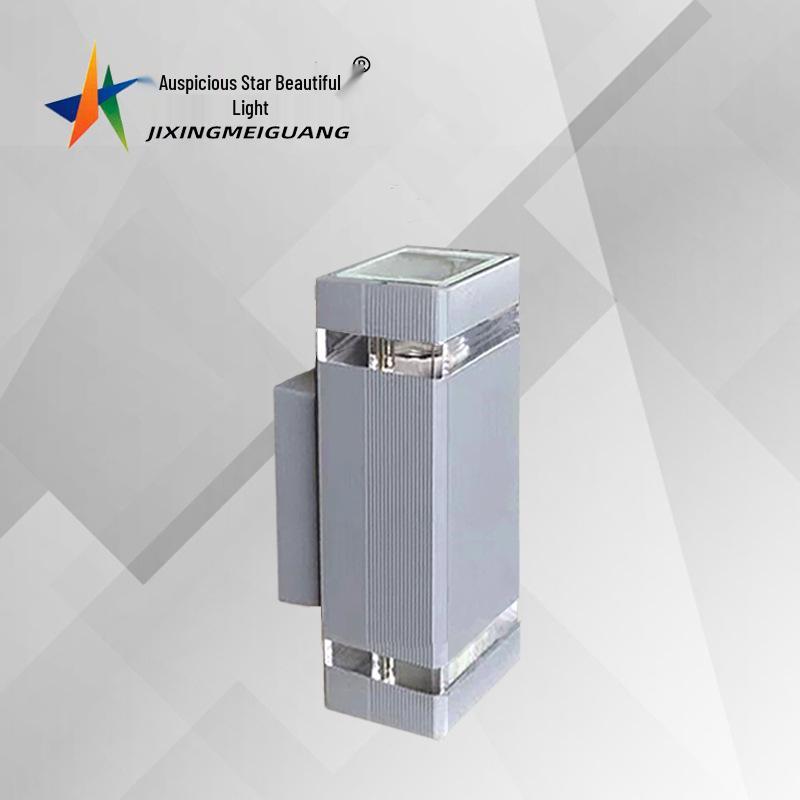European Style LED Outdoor Wall Lamp for Garden Villa, Corridor, or Wall; GU10 & E27 Models; US Standard.