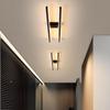 Minimalist Black LED Strip Corridor Light