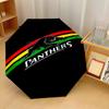 Penrith Panthers Print Auto 8?Ribs Folding Umbrella Wind Resistant Lightweight Automatic Umbrella For Daily Travel