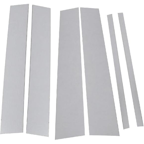 

FZJDSD 6PCS Glossy Black Pillar Post Door Window Trim Cover Kit Compatible with Nissan Titan Crew Cab 2004 2005 2006 2007 2008 2009 2010 2011 2012