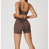 Women High Waist Workout Shorts Fitness Yoga Lift Butt Fitness Ladies Yoga Gym Running Summer Short Pants