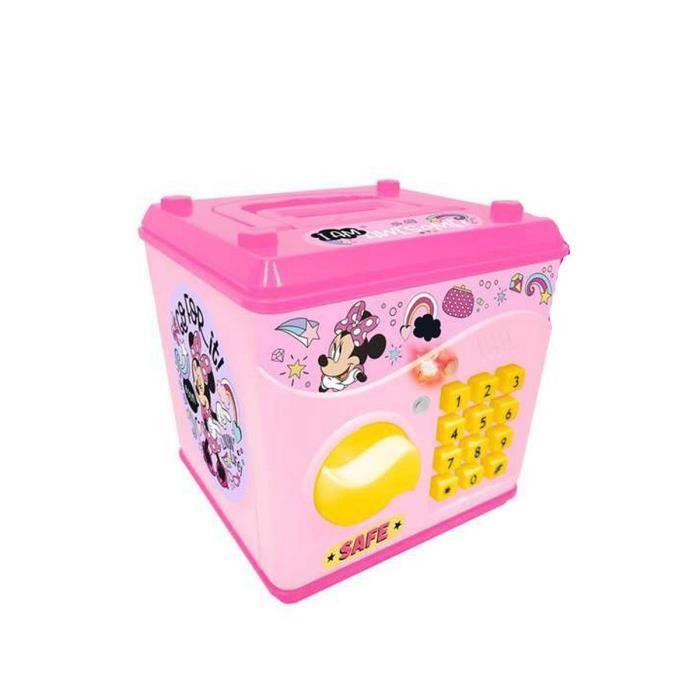 Tirelire musicale - Minnie Mouse - Électronique - Multicouleur - Pour enfants - Rose