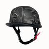 Vintage leather WWII style soldier helmet retro half helmet all seasons unisex bicycle cruiser electric scooter helmet JYT-108