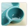 4Pcs Lightweight Divided  Tray Compartment Design Sauce  Plate Dinner Plate  Kitchen Daily Use