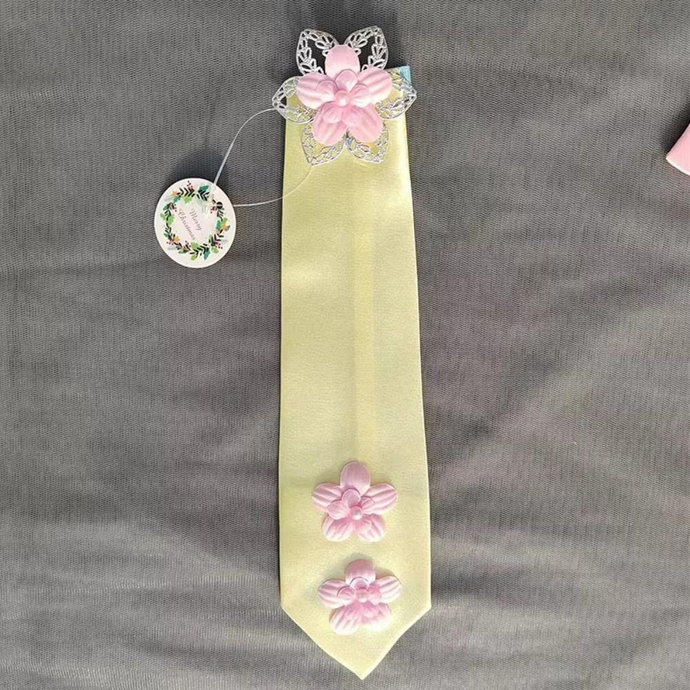 Flower Korean Hanbok Hairband Butterfly Stage Dance Costume Fashion Korean Headband  Ladies