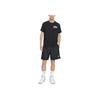 Jordan Printed Logo Mesh Drawstring Shorts Men Bottoms Black DQ5687-010