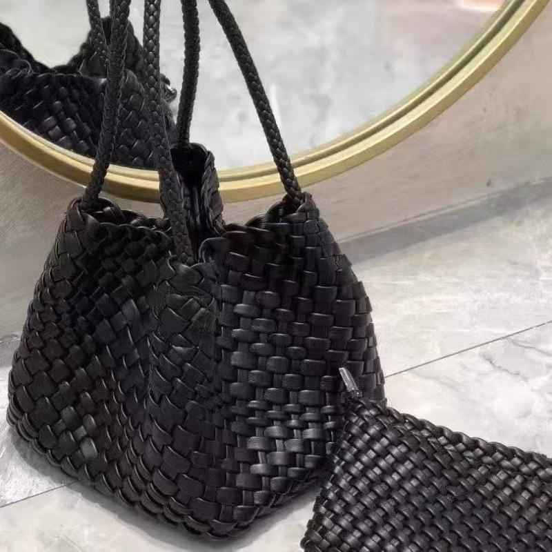 Knitted Bags, Small Niche Vegetable Baskets, Exquisite Handbags, Bucket Bag