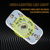 Car Interior Lights Finger Touch Sensor Mini LED Reading Lamp Wireless Touch Light USB Charging Auto Roof Atmosphere Lamp