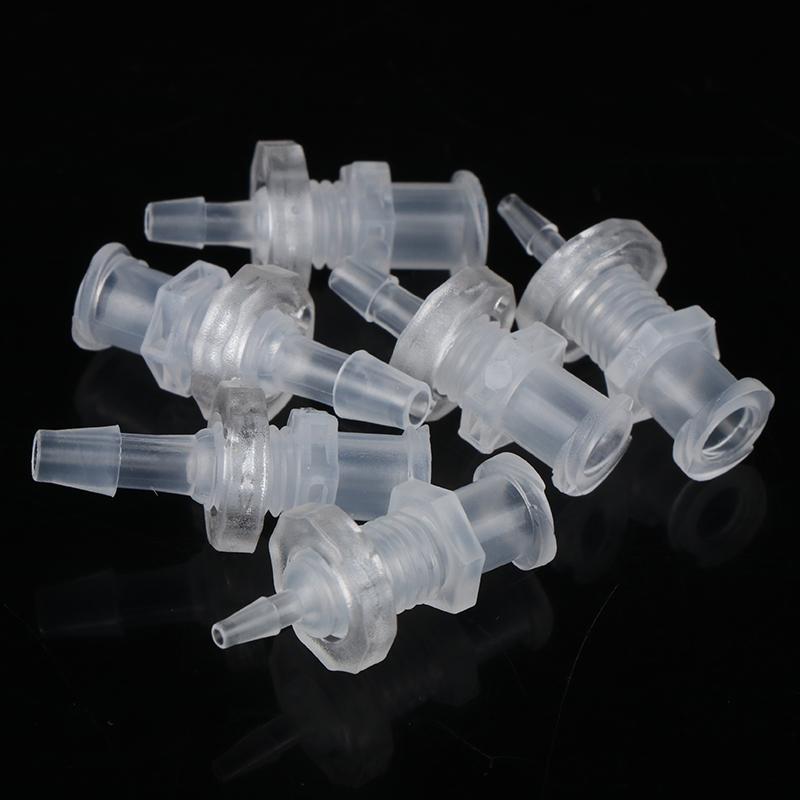 2Pcs Luer Lock Adapter PP Plastic Air Valve Pipe Subpackaging Instrument Connect