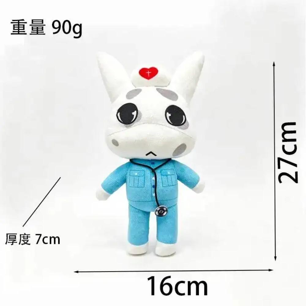 2026 New Horror Animal Hospital Anomaly Plush Doll Toy Soft Stuffed Cartoon Animal Plushie Home Decoration Fans Halloween Gift