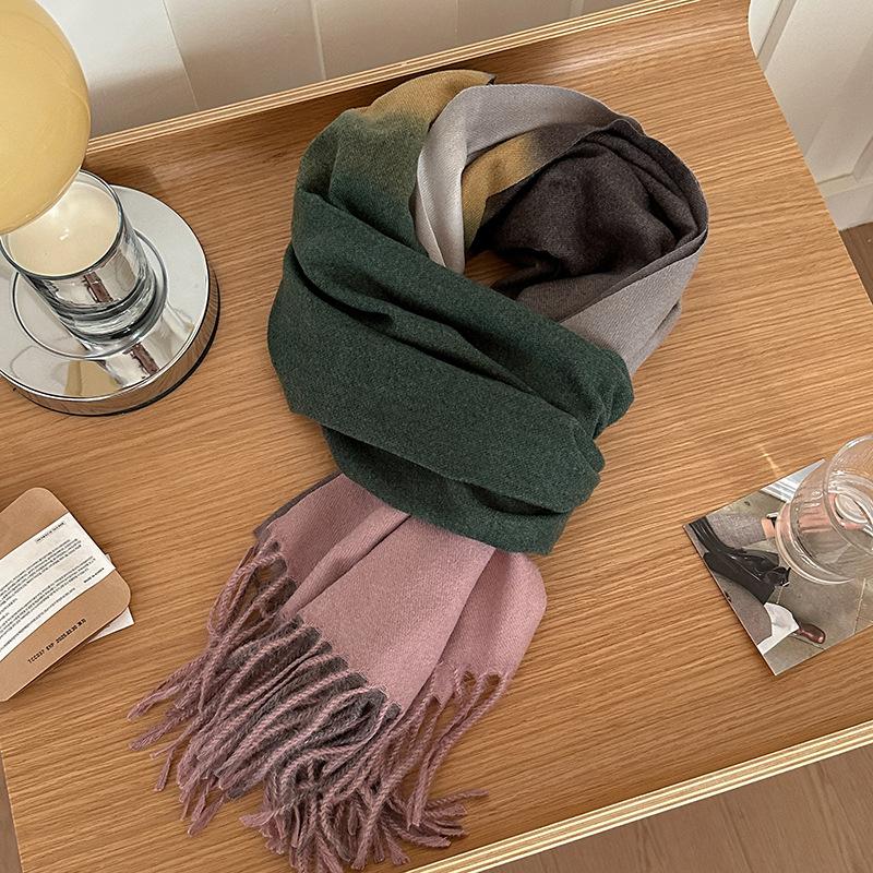 2024 New Item Versatile in Winter Korean Style Scarf